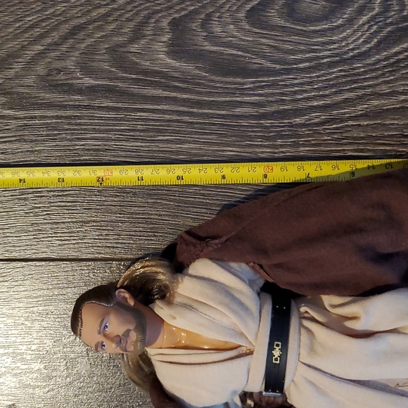 Star Wars Episode I Qui-Gon Jinn 12" Figure - Picture 8 of 8